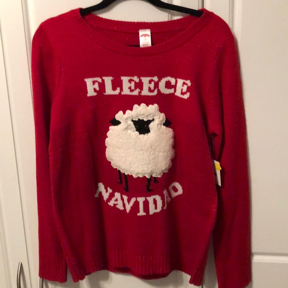 Fleece Navidad Christmas Sweater